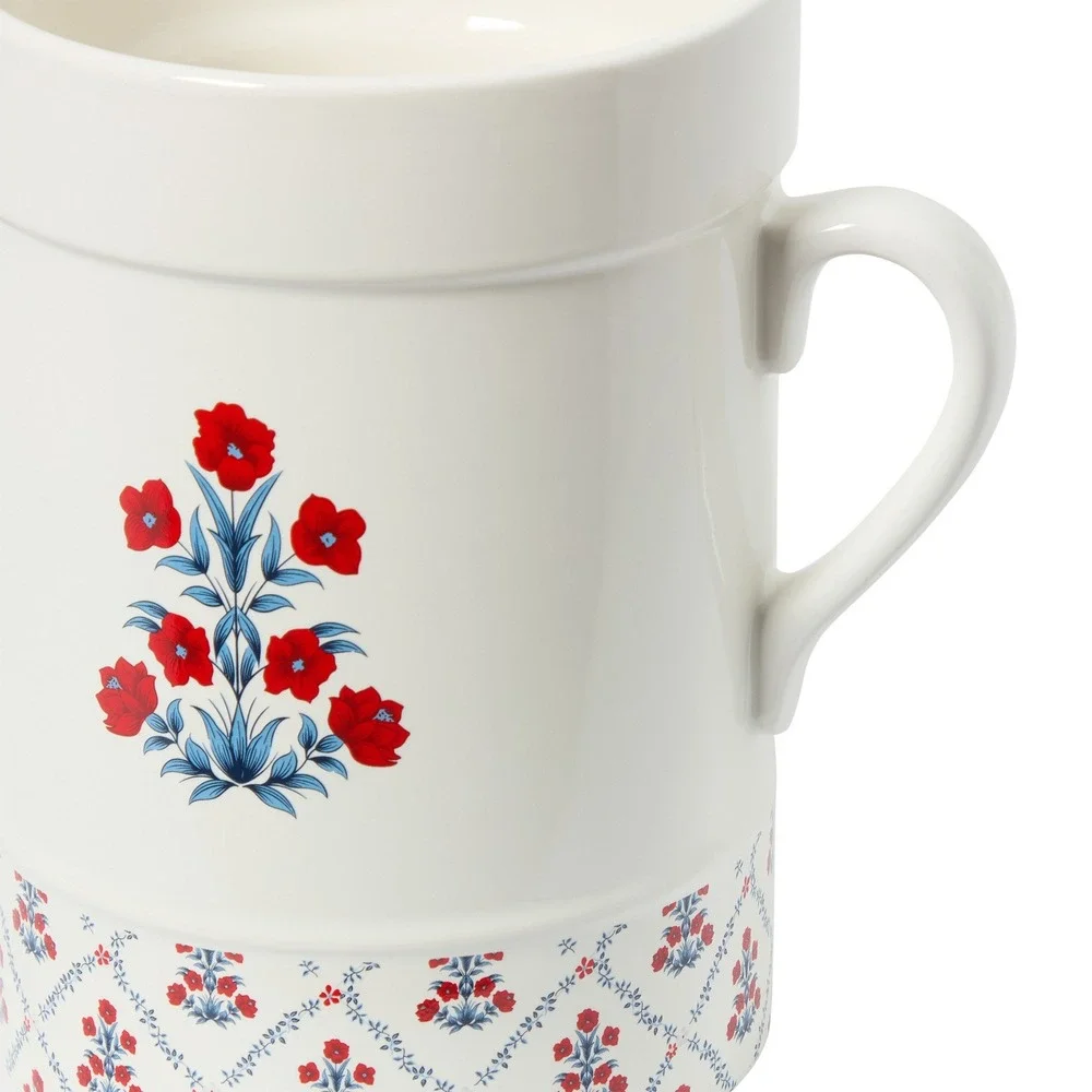 My Texas House Poppy Trellis Utensil Crock, Red Blue‎ - Walmart 2026